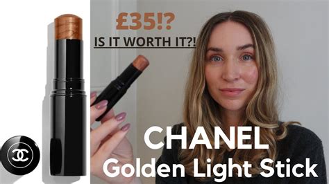 chanel stick golden light|Chanel glow stick reviews.